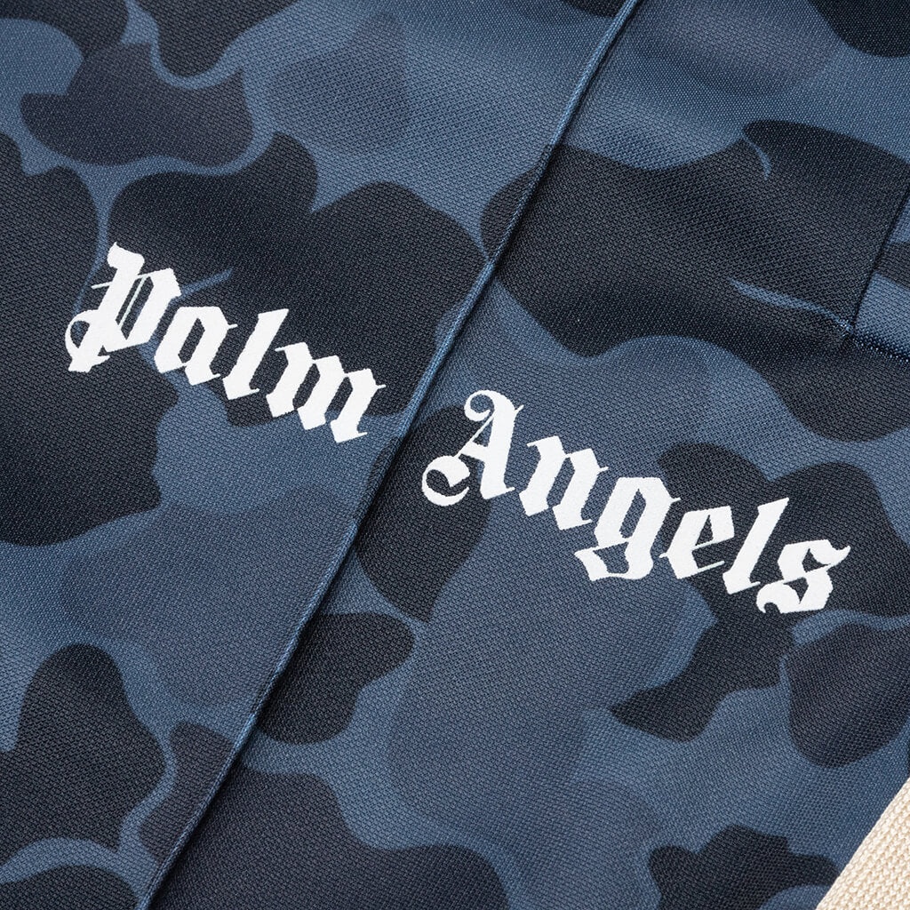 PALM ANGELS NIGHT CAMO TRACK PANTS - BLACK/WHITE - 3