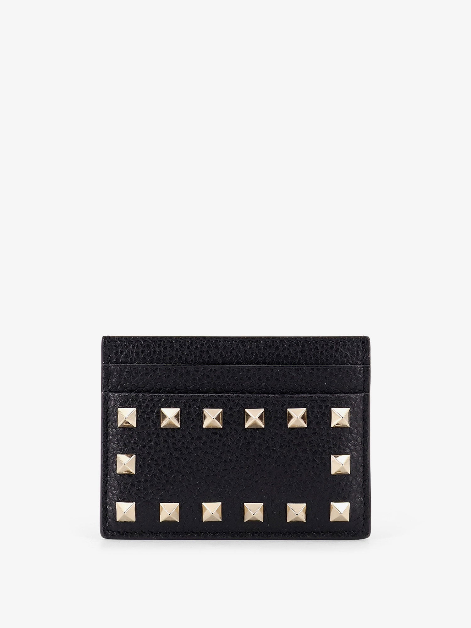 Valentino Garavani Rockstud Leather Cardholder - 1