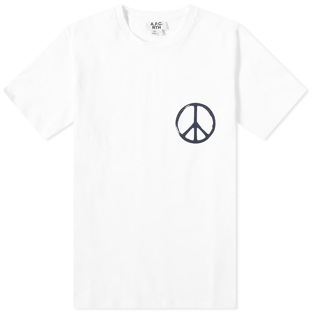 A.P.C. x RTH Peace Tee - 1