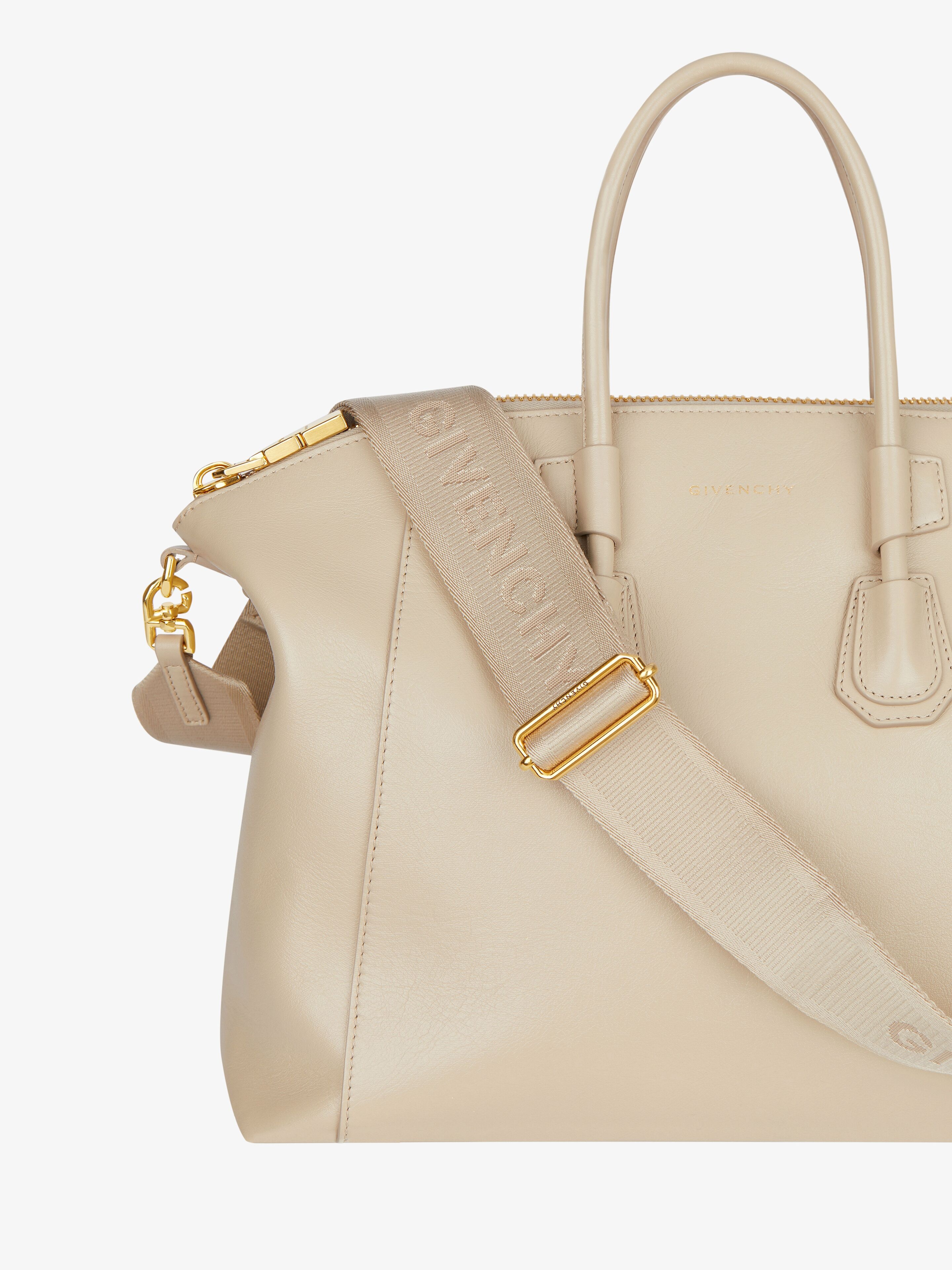 SMALL ANTIGONA SPORT BAG IN LEATHER - 7