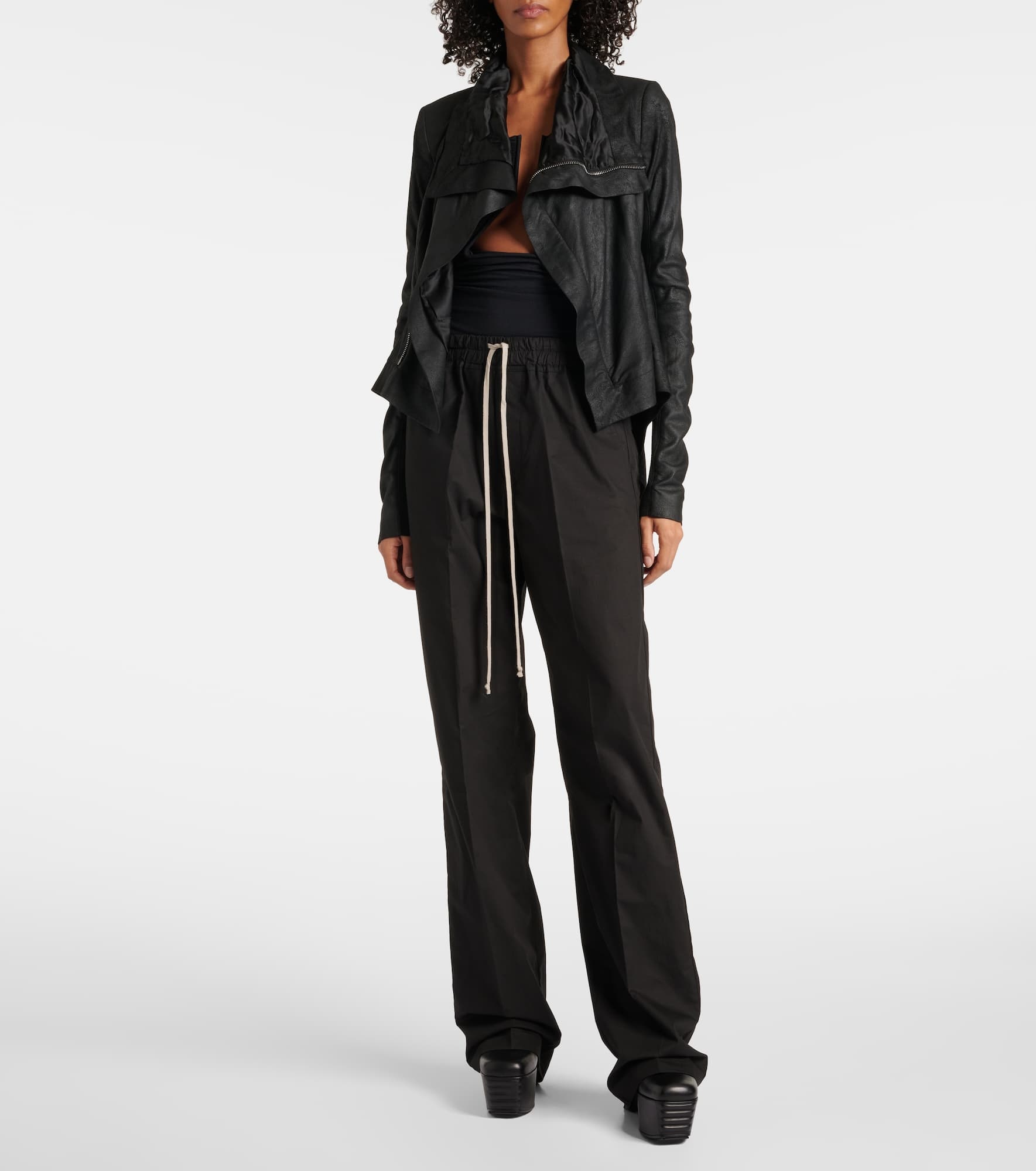 Naska leather biker jacket - 2