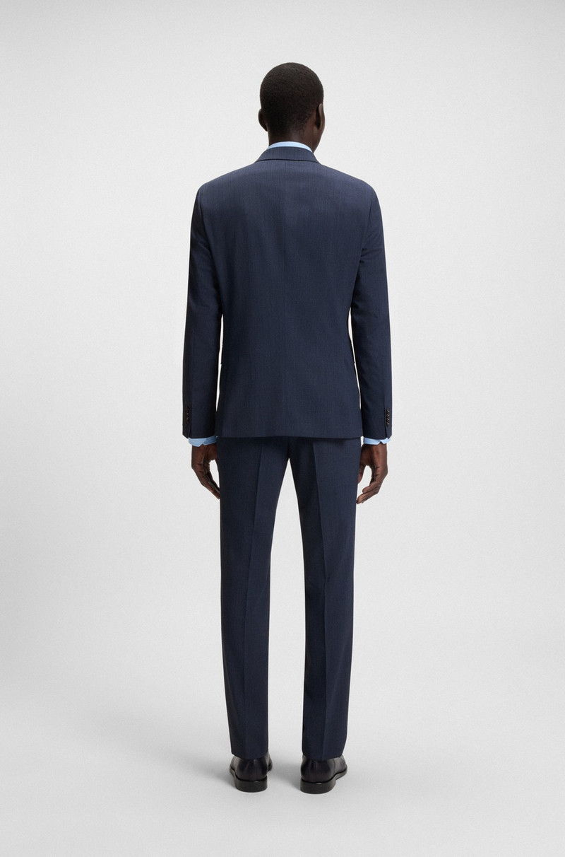 BOSS SLIM-FIT SUIT IN MICRO-PATTERNED STRETCH FABRIC outlook