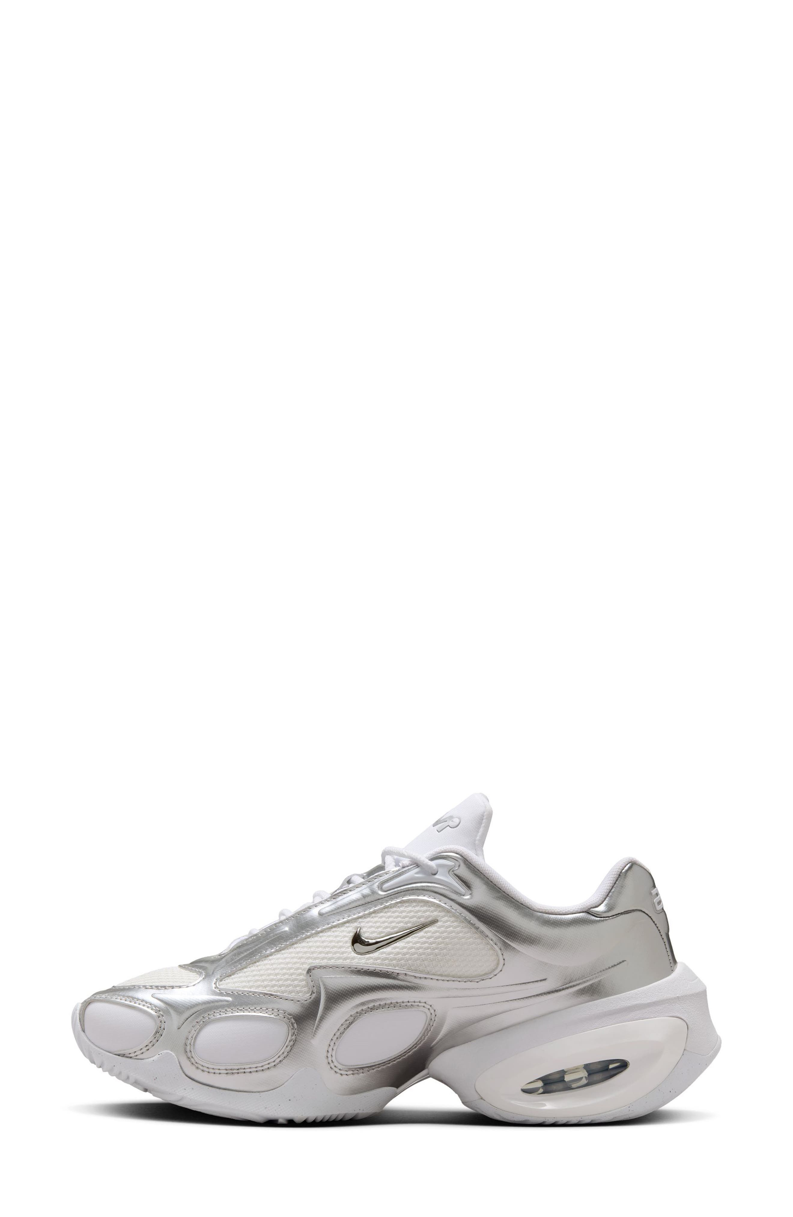 Nike Air Max Muse Sneaker in White/Silver at Nordstrom - 7