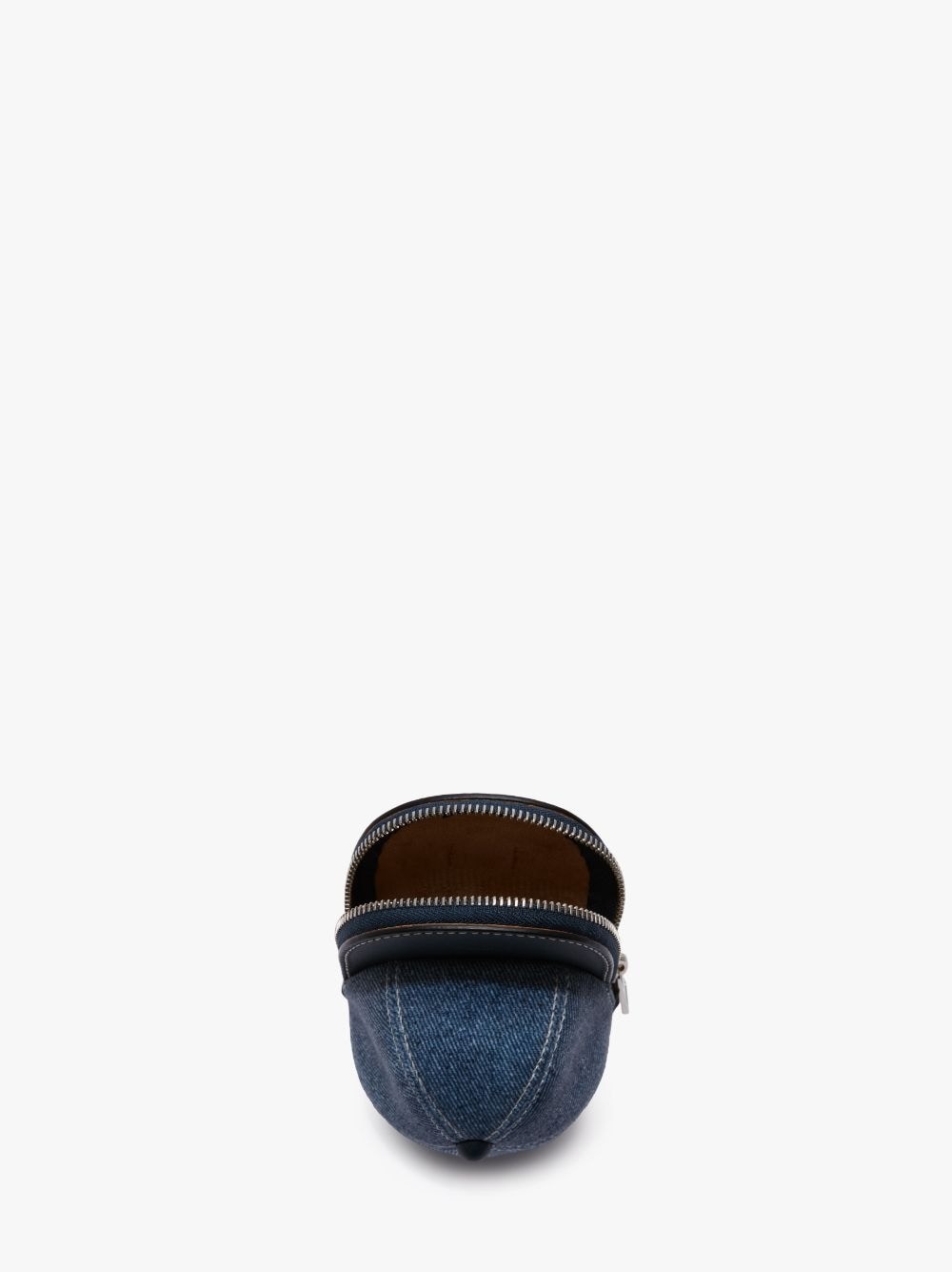 MINI CAP BAG - VELVET PRINTED DENIM CROSSBODY BAG - 3