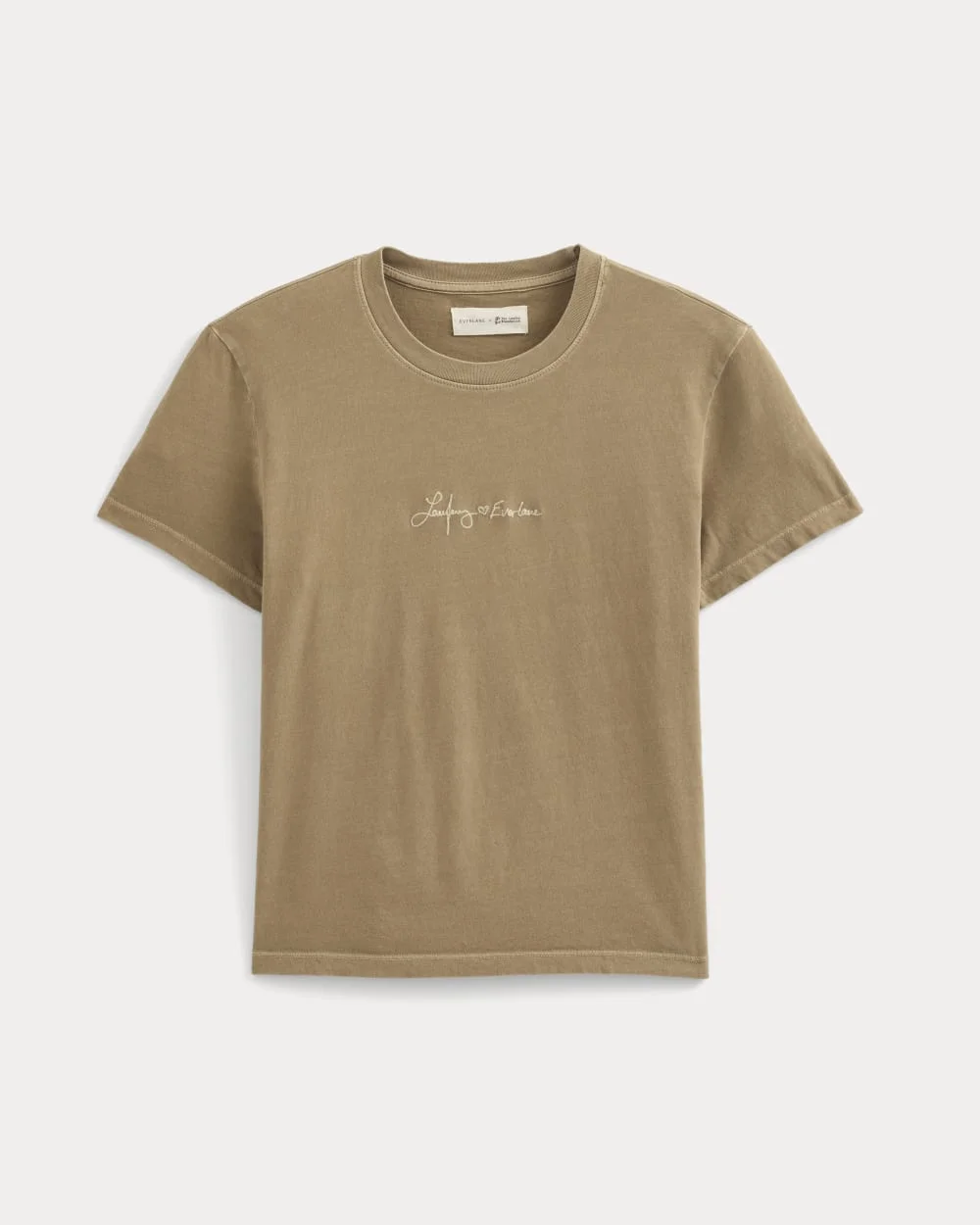 EVERLANE X THE LAUFEY FOUNDATION BOX-CUT TEE - 1
