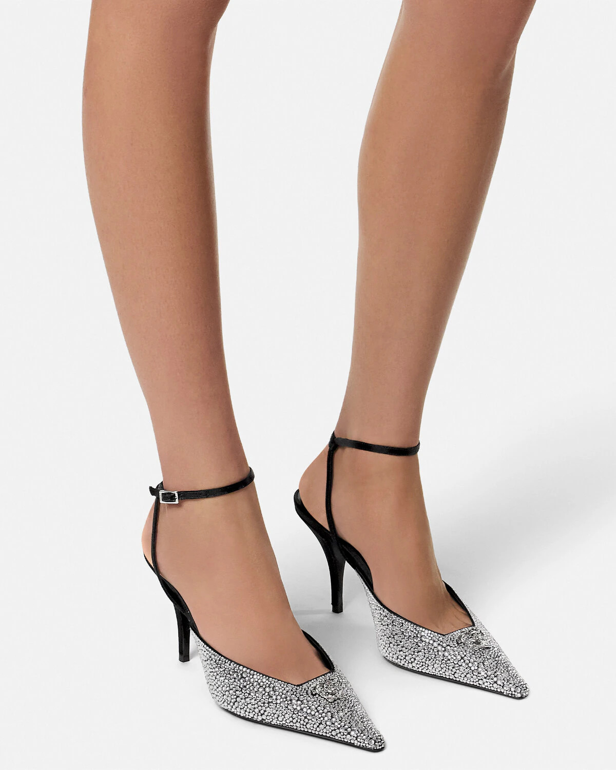 Crystal La Medusa Slingback Pumps 85 mm - 3