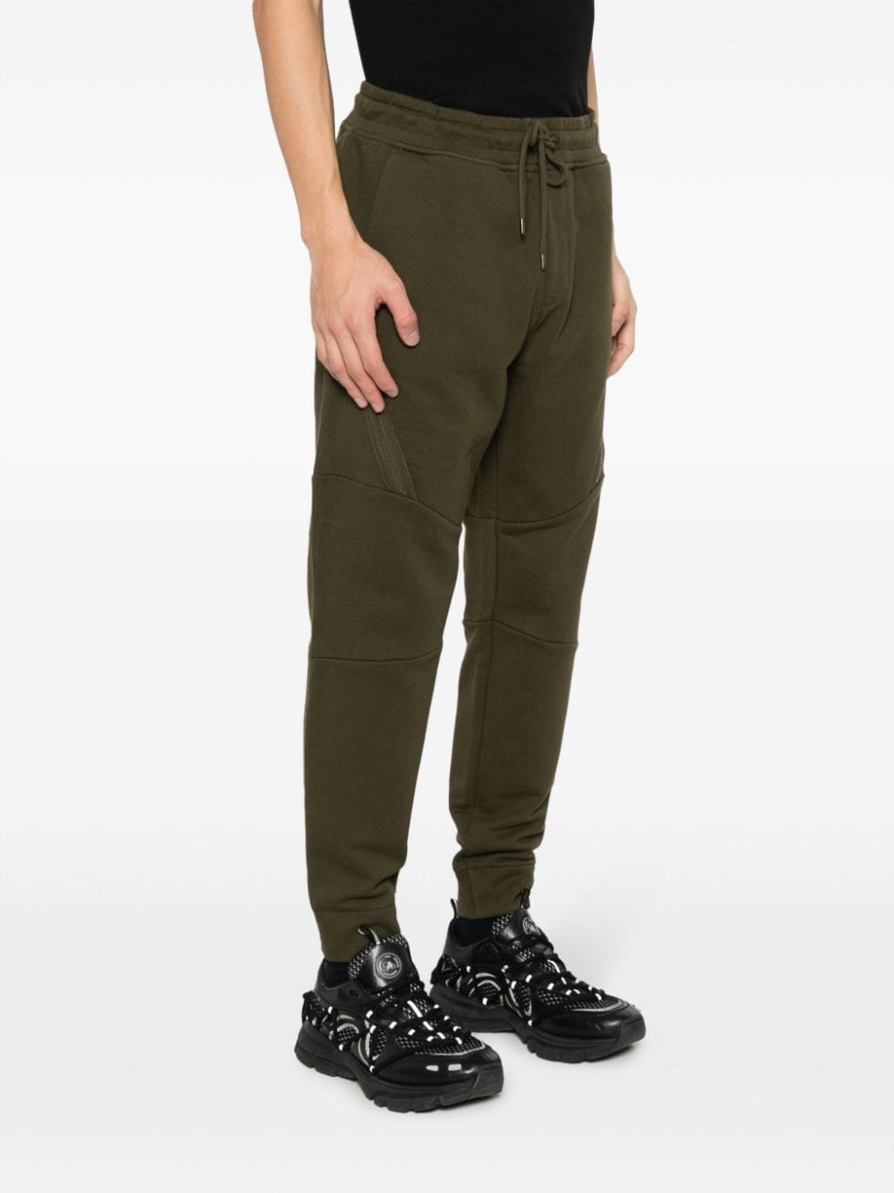 logo-appliquÃ© trousers - 3