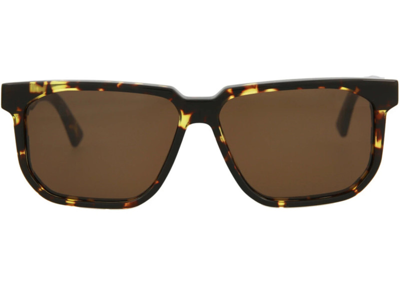 Bottega Veneta Bottega Veneta Square Rectangle Sunglasses Havana/Havana/Brown (BV1033S-30008532-002) outlook