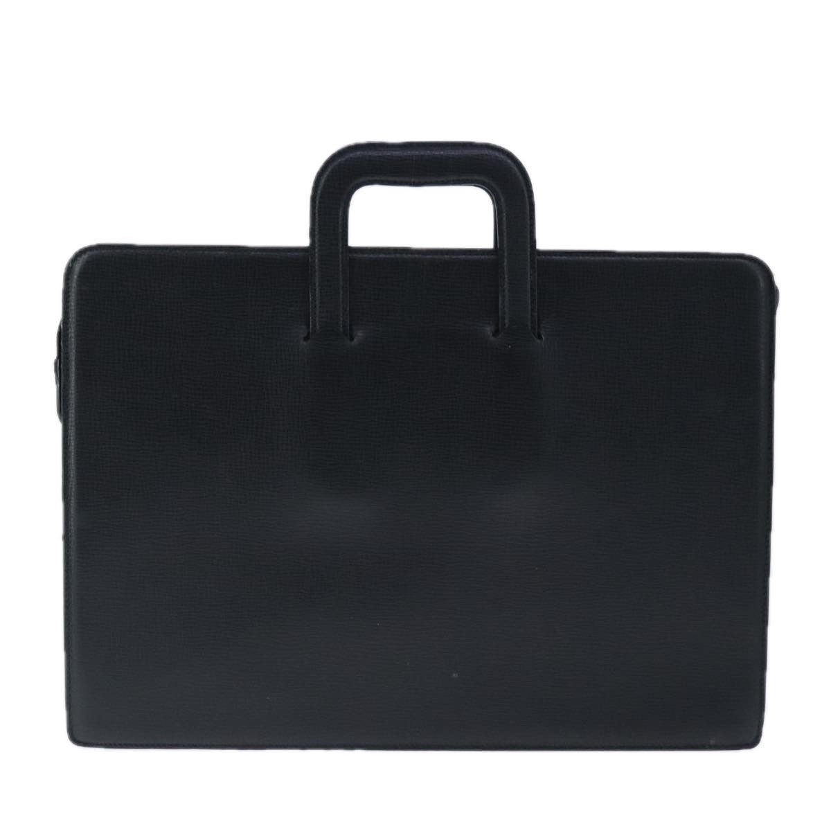 Burberry Business Bag Leather Black Gold - 3