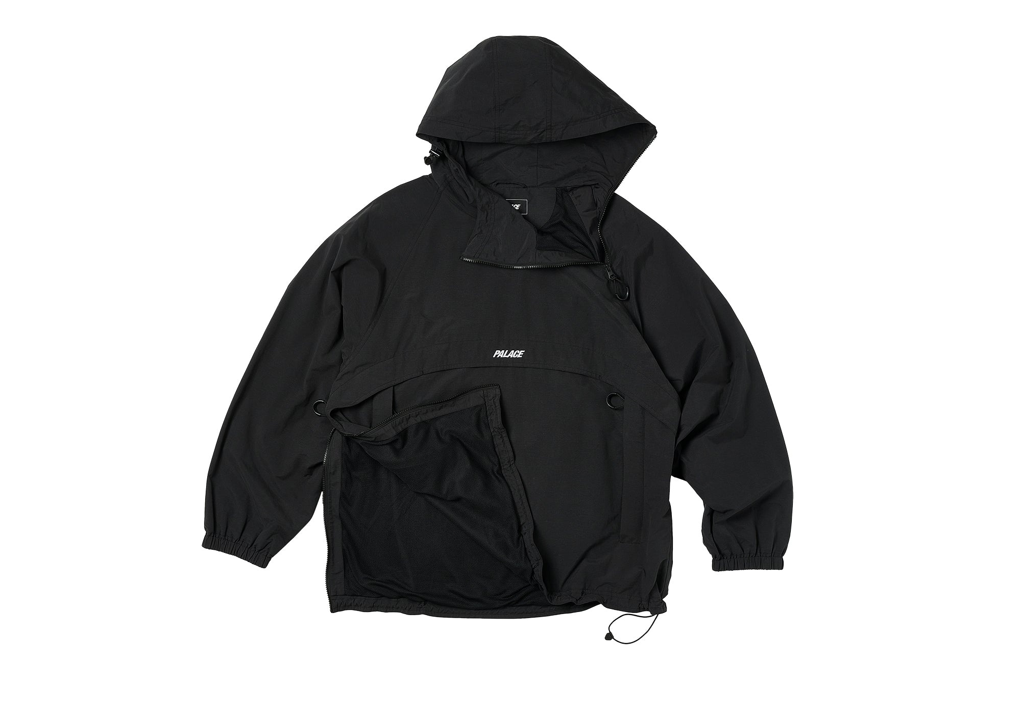 DOUBLE ZIP JACKET BLACK - 2