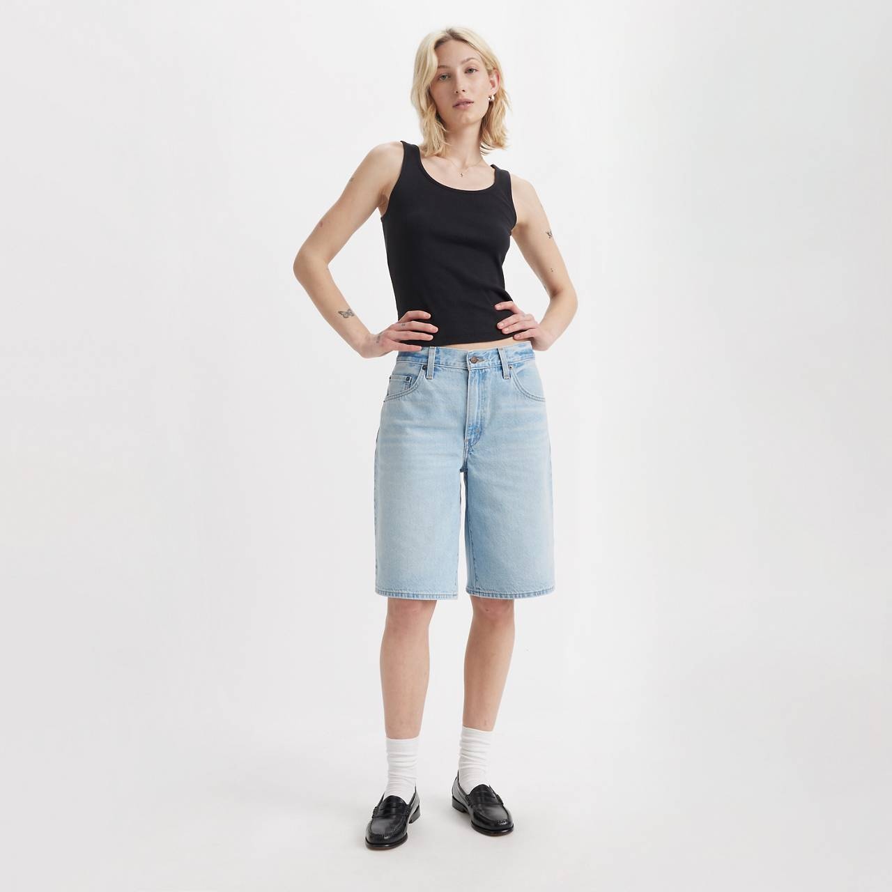 BAGGY DAD WOMEN'S JORTS - 3