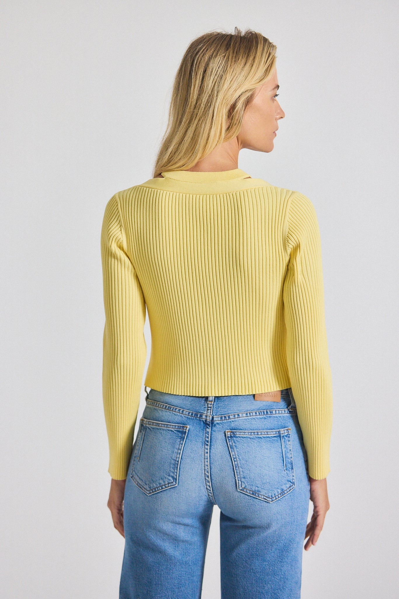 LONNIE VISCOSE KNIT LAYERED CARDIGAN - 5