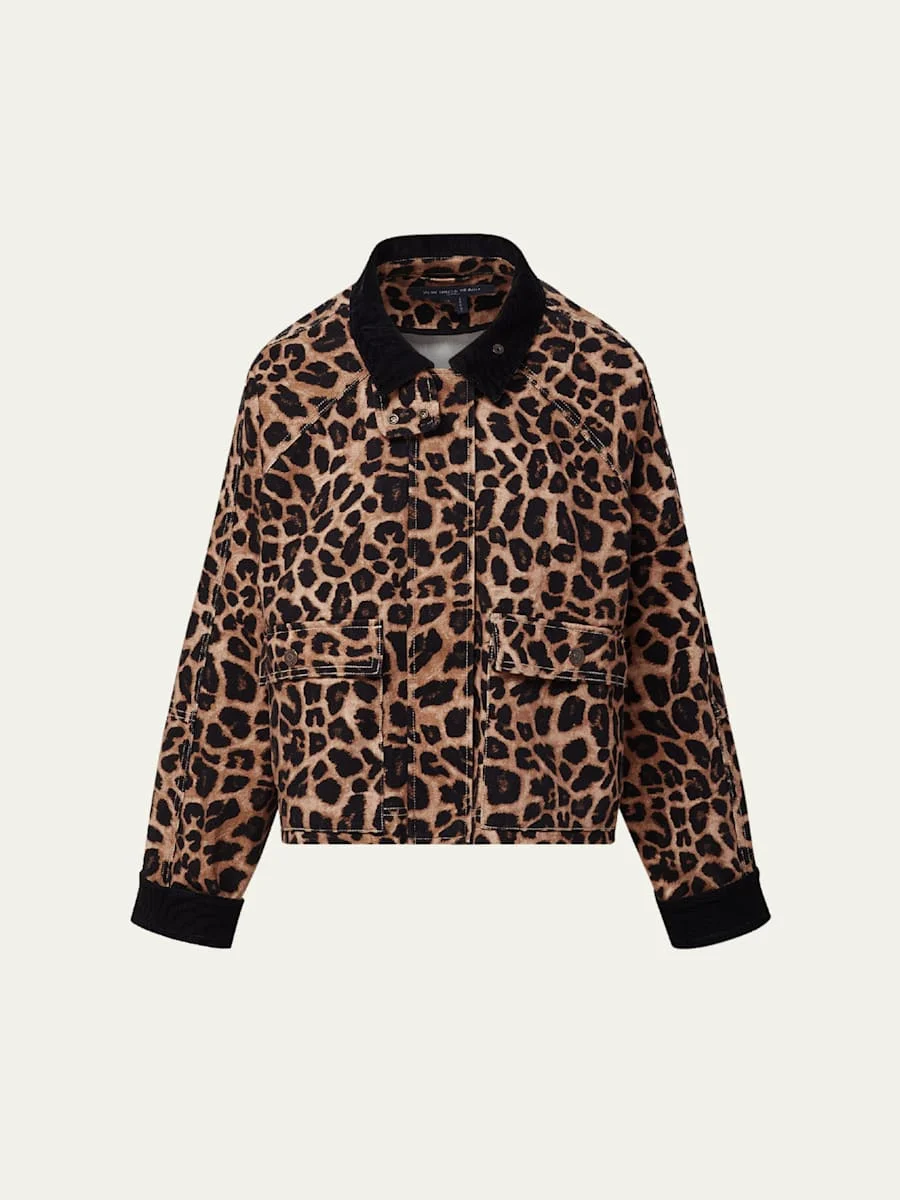 Exclusive Arlo Leopard Chore Jacket - 1