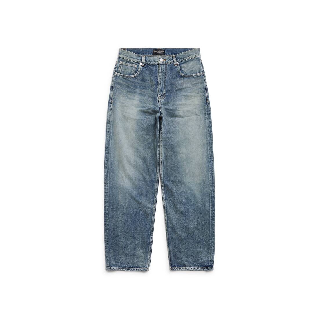 デニム・ジーパン Balenciaga Loose Light Denim Jeans BALENCIAGA Loose Fit Jeans in Light Blue | balenciaga