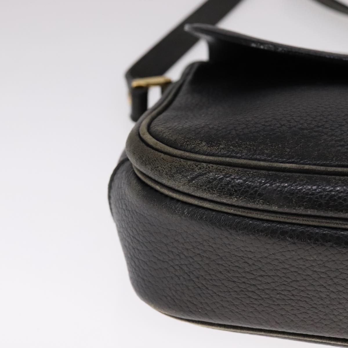 Burberry Shoulder Bag Leather Black - 14