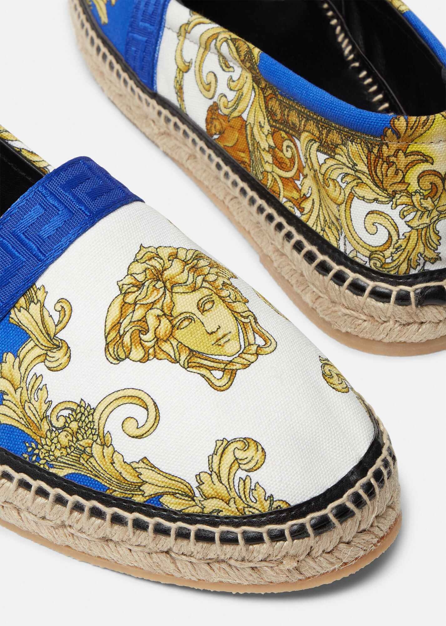 Medusa Renaissance Print Espadrilles - 2