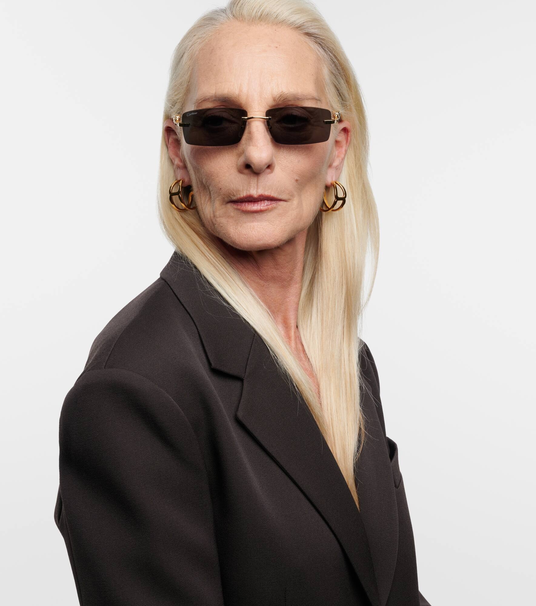 Panthère De Cartier rectangular sunglasses - 6