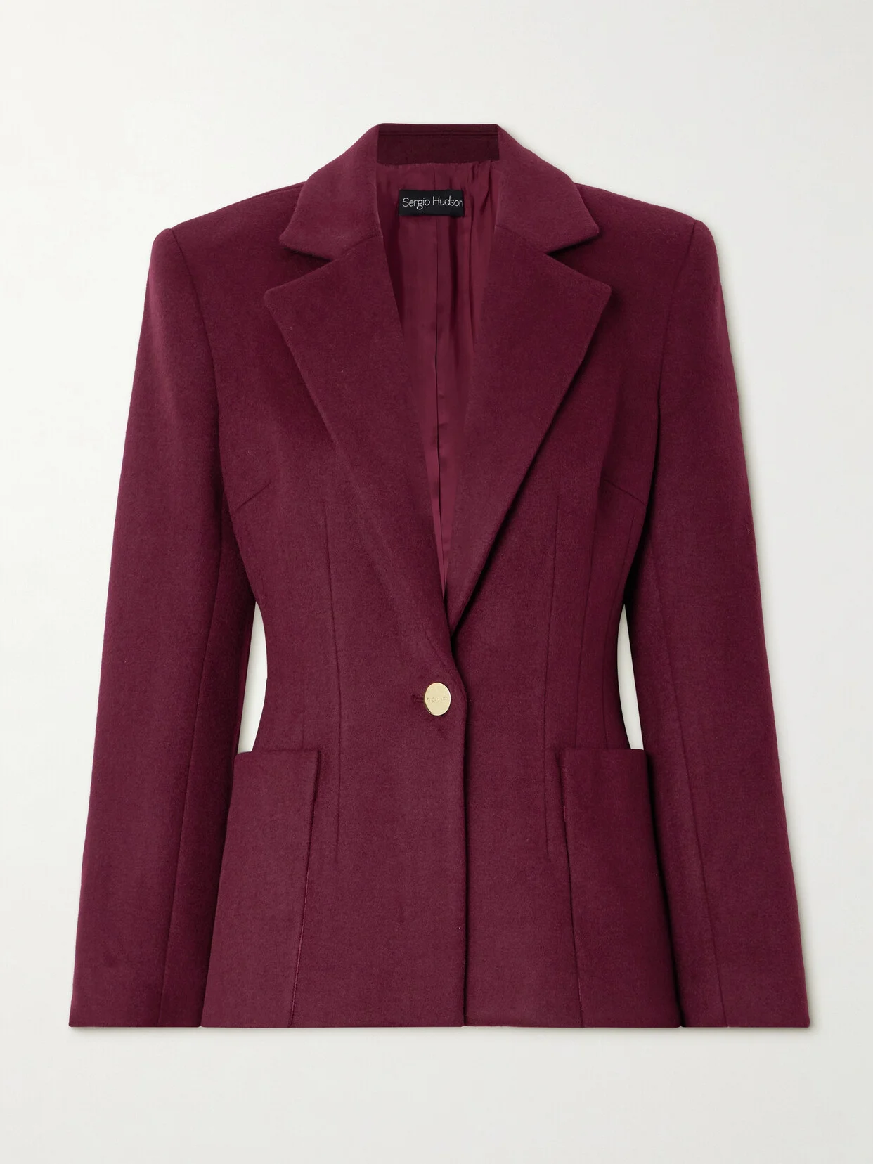 Wool And Cashmere-blend Blazer - 1