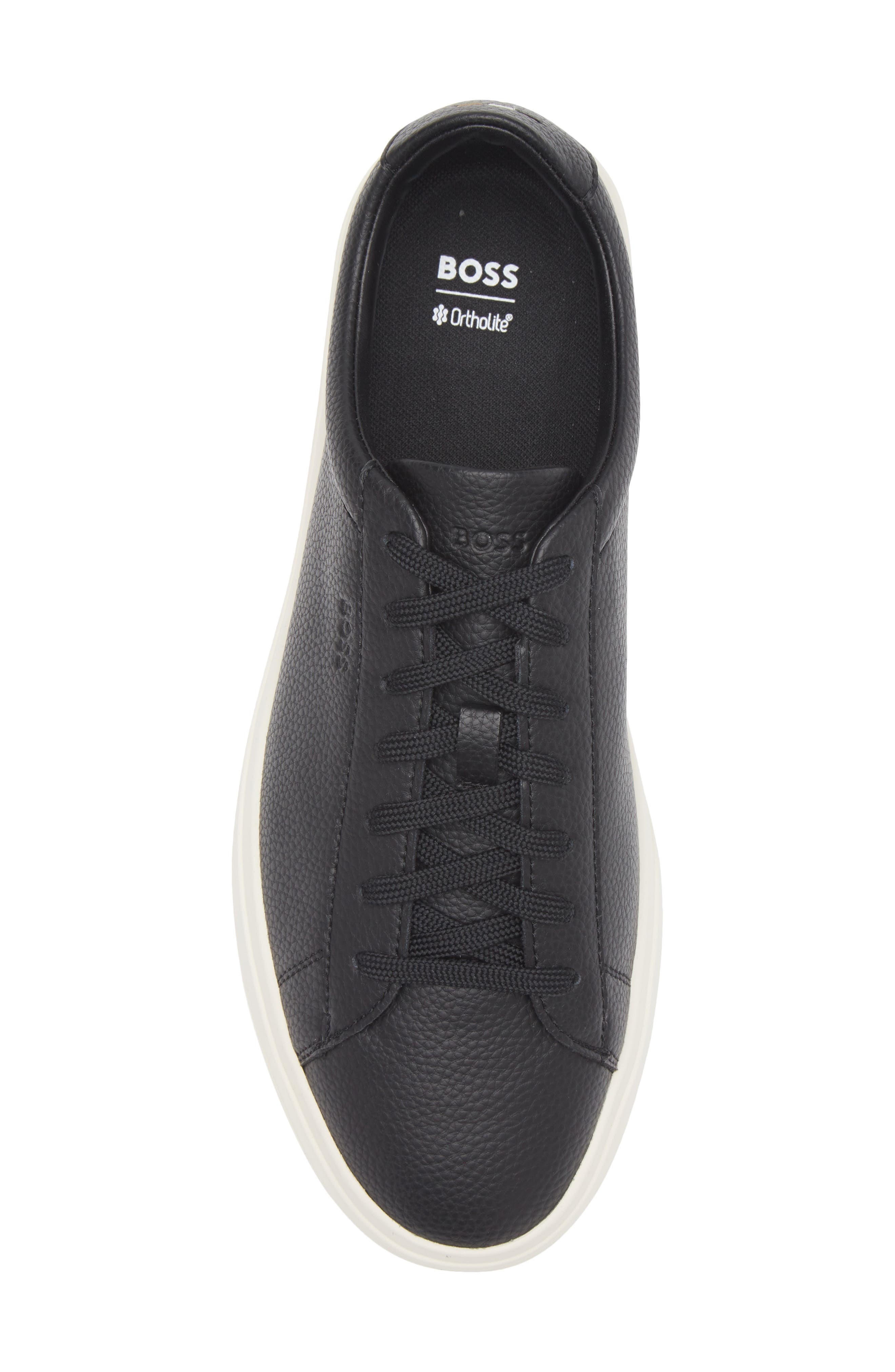 BOSS Kieran Low Top Sneaker in Black at Nordstrom - 5