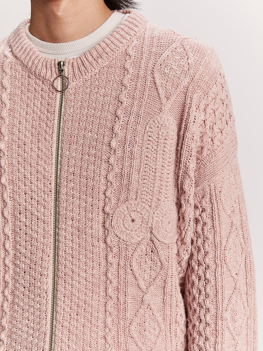 Cazzo Cardigan Pink - 7