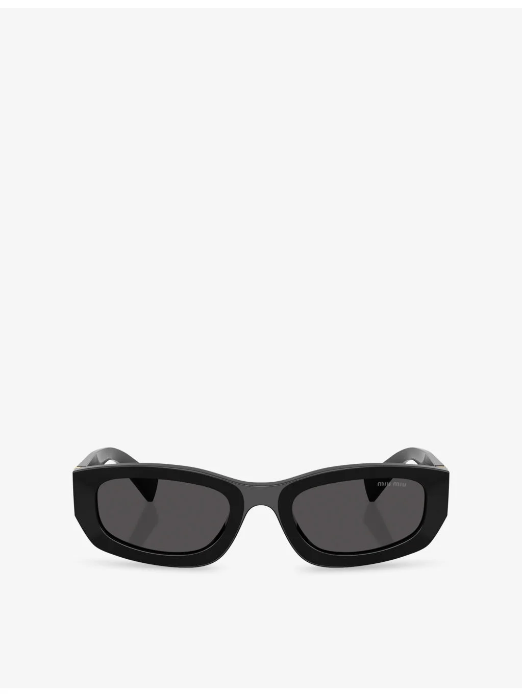 MU B04S Rectangular-Frame Acetate Sunglasses - 1