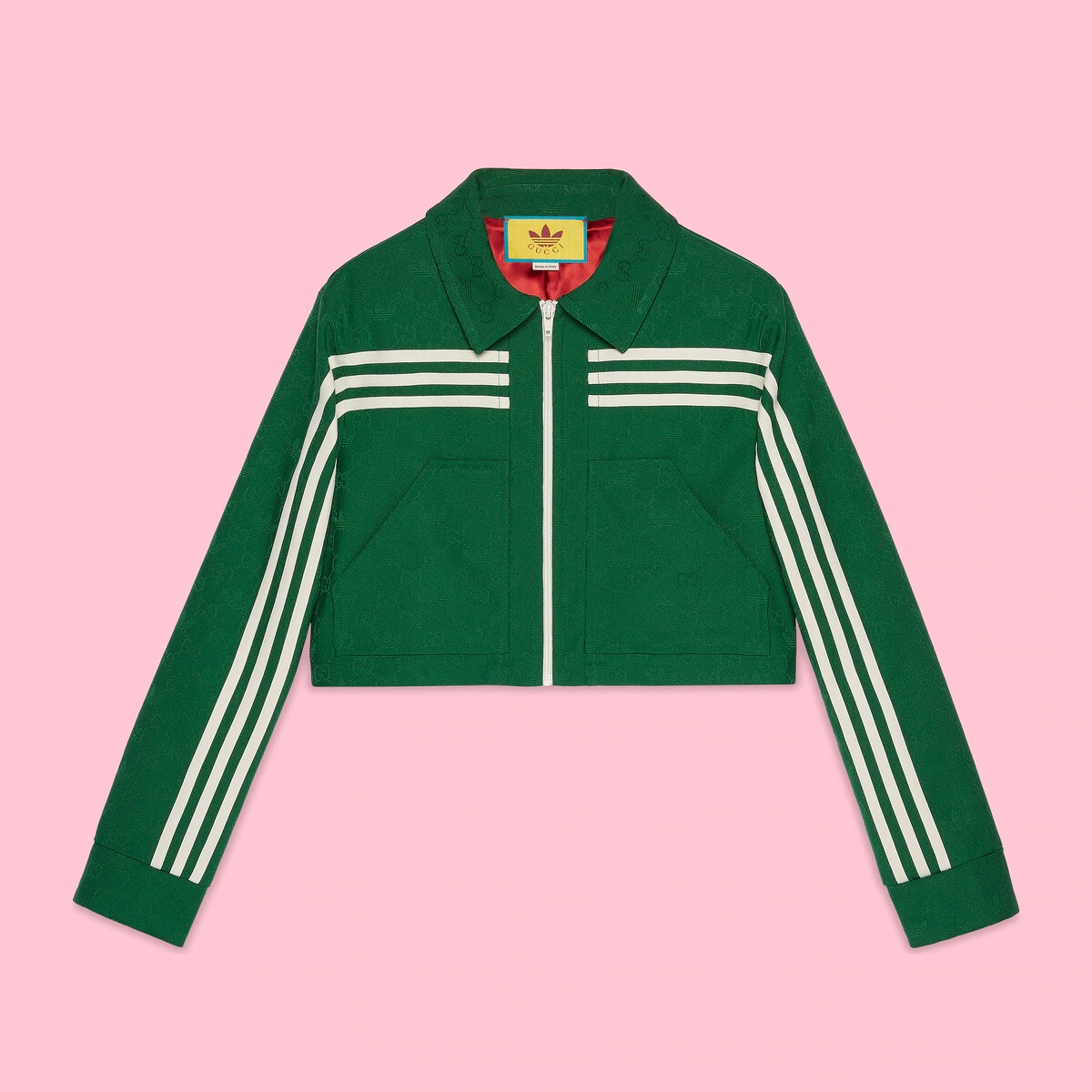 adidas x Gucci jacquard jacket - 1