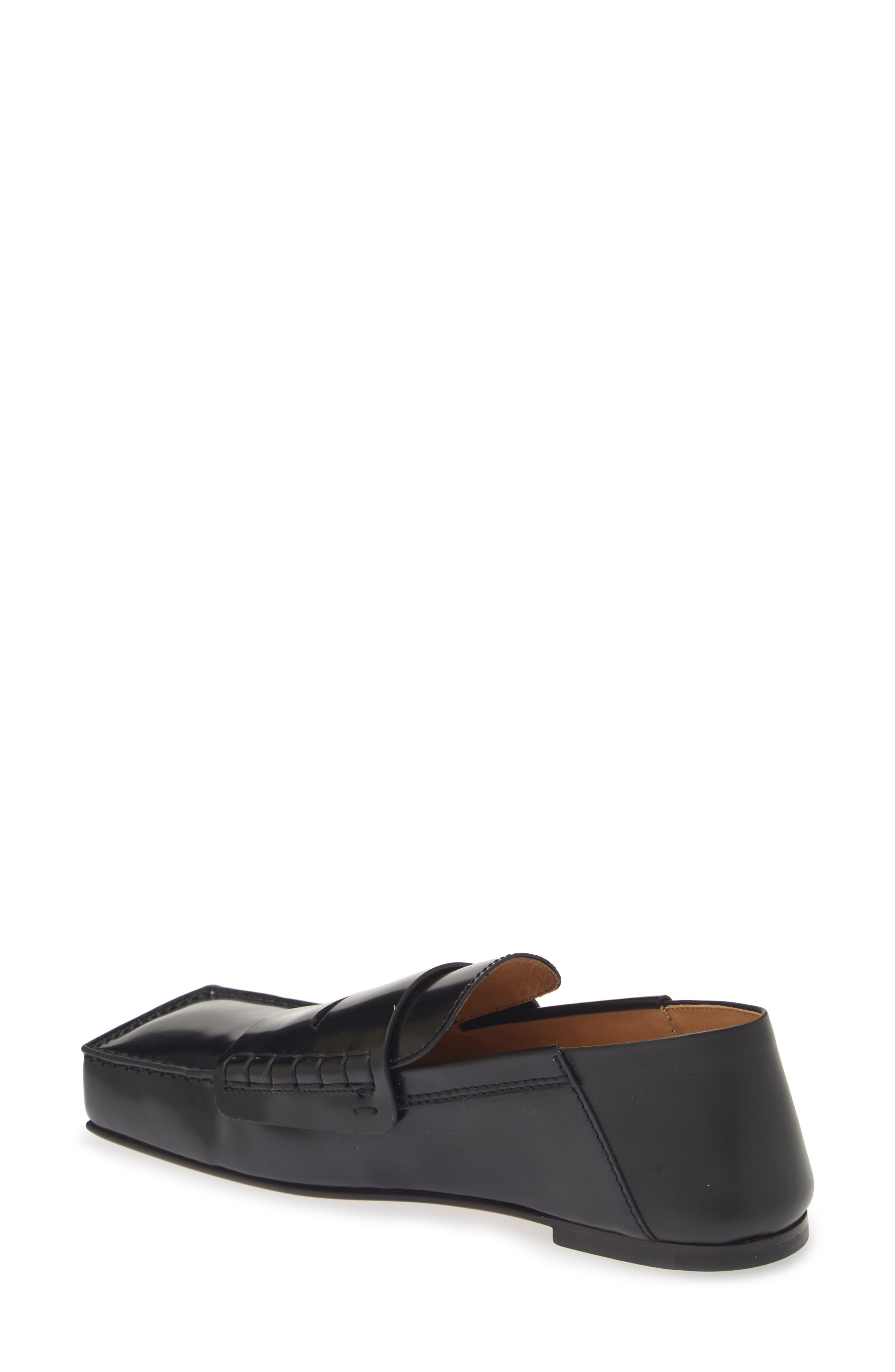 Jacquemus Carré Penny Loafer in Black at Nordstrom - 2