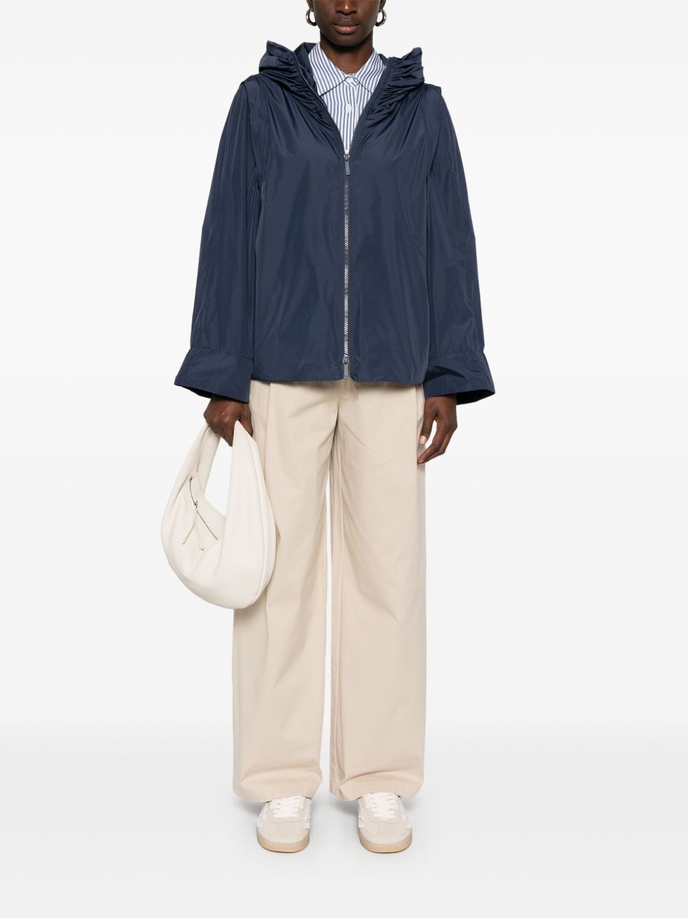 pleat-detail trousers - 2