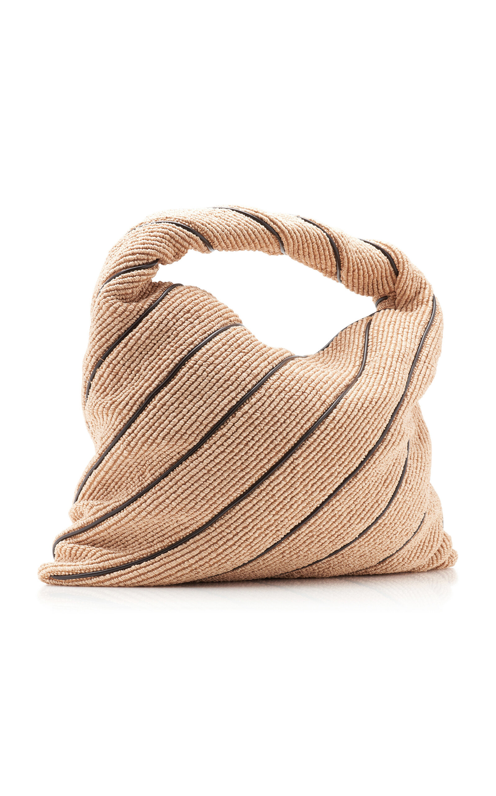 Large Hop Raffia Bag neutral - 3
