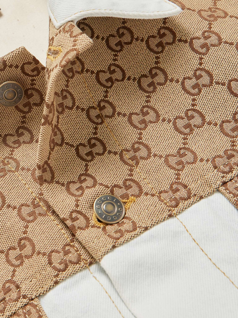 Monogram-Panelled Denim Gilet 5