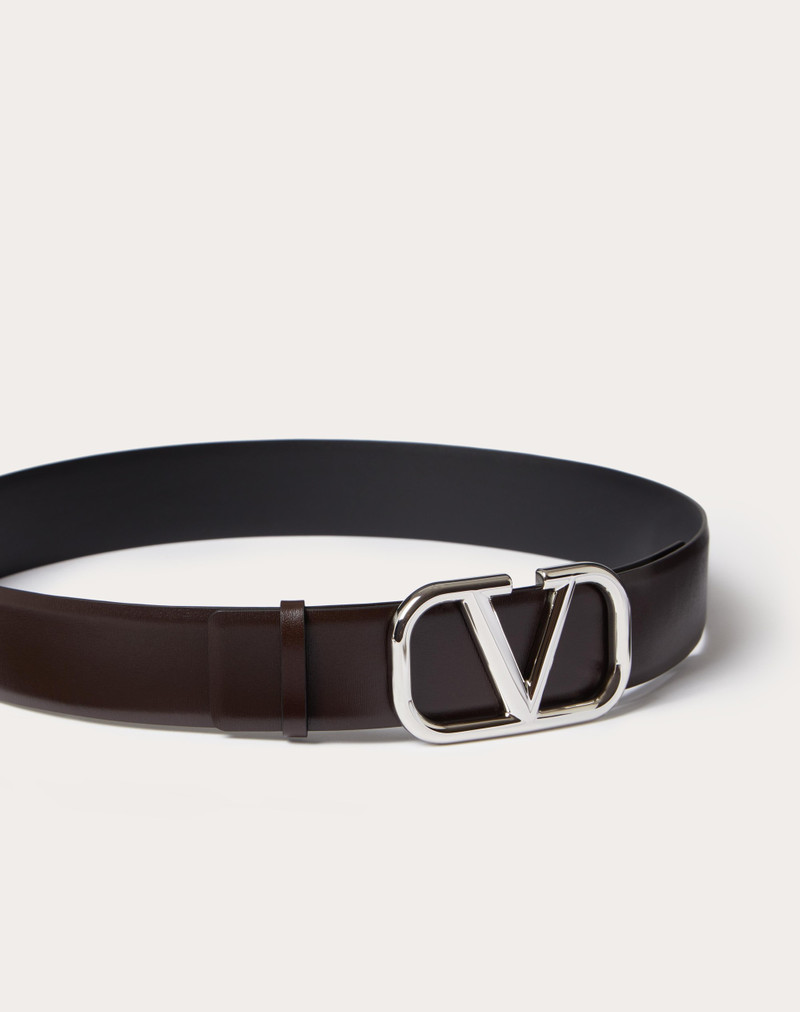 VLOGO SIGNATURE CALFSKIN BELT 40 MM 4