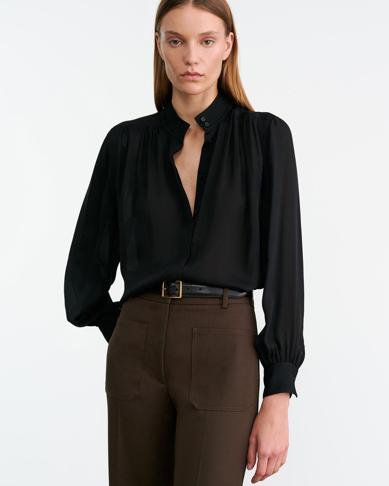 NILI LOTAN REVI SILK BLOUSE outlook