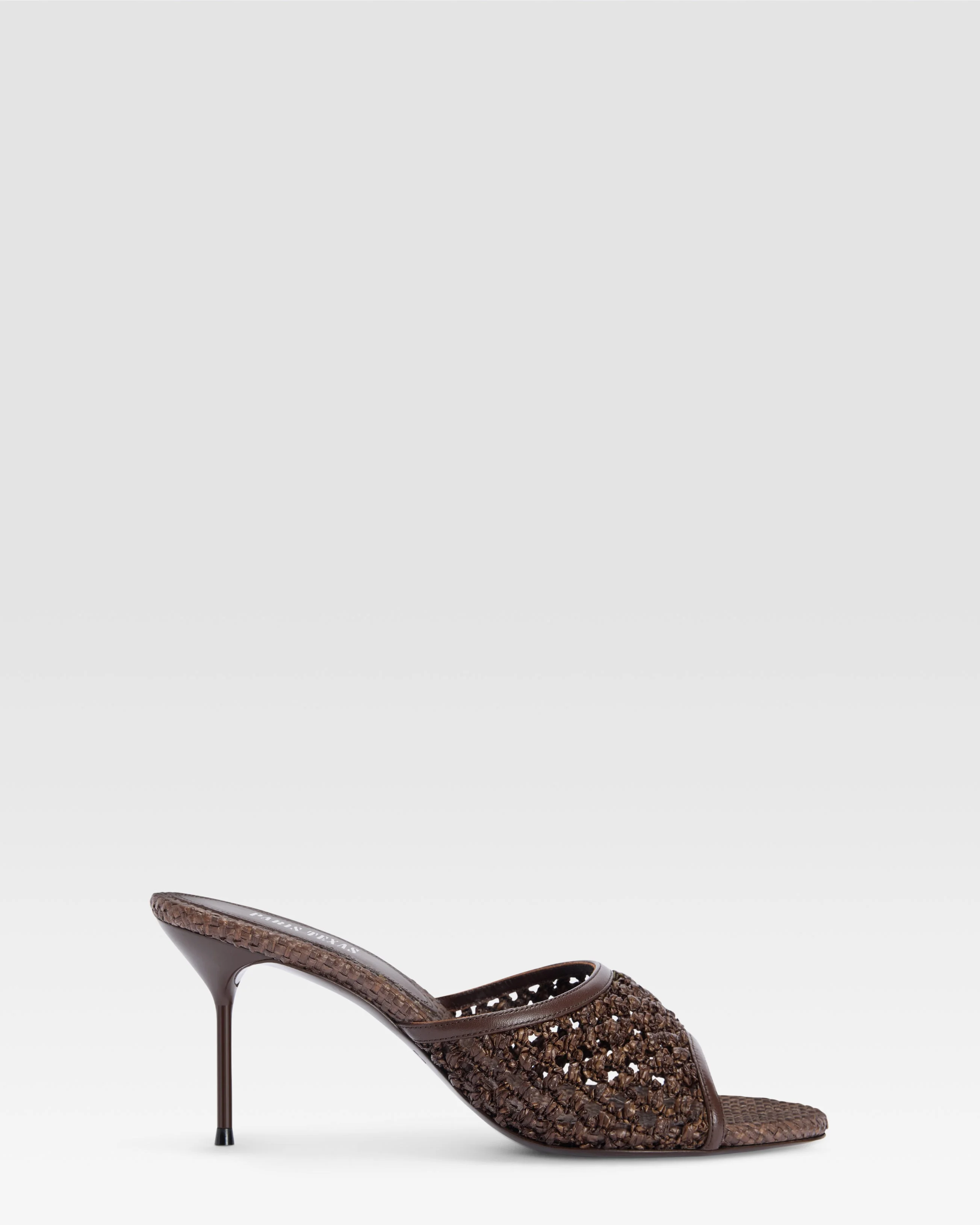 WOVEN RAFFIA MULE - 1