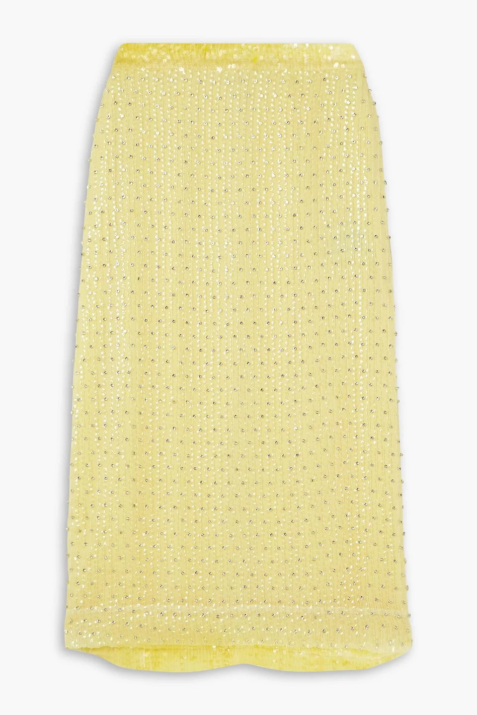 Mariana embellished crepe midi skirt - 1