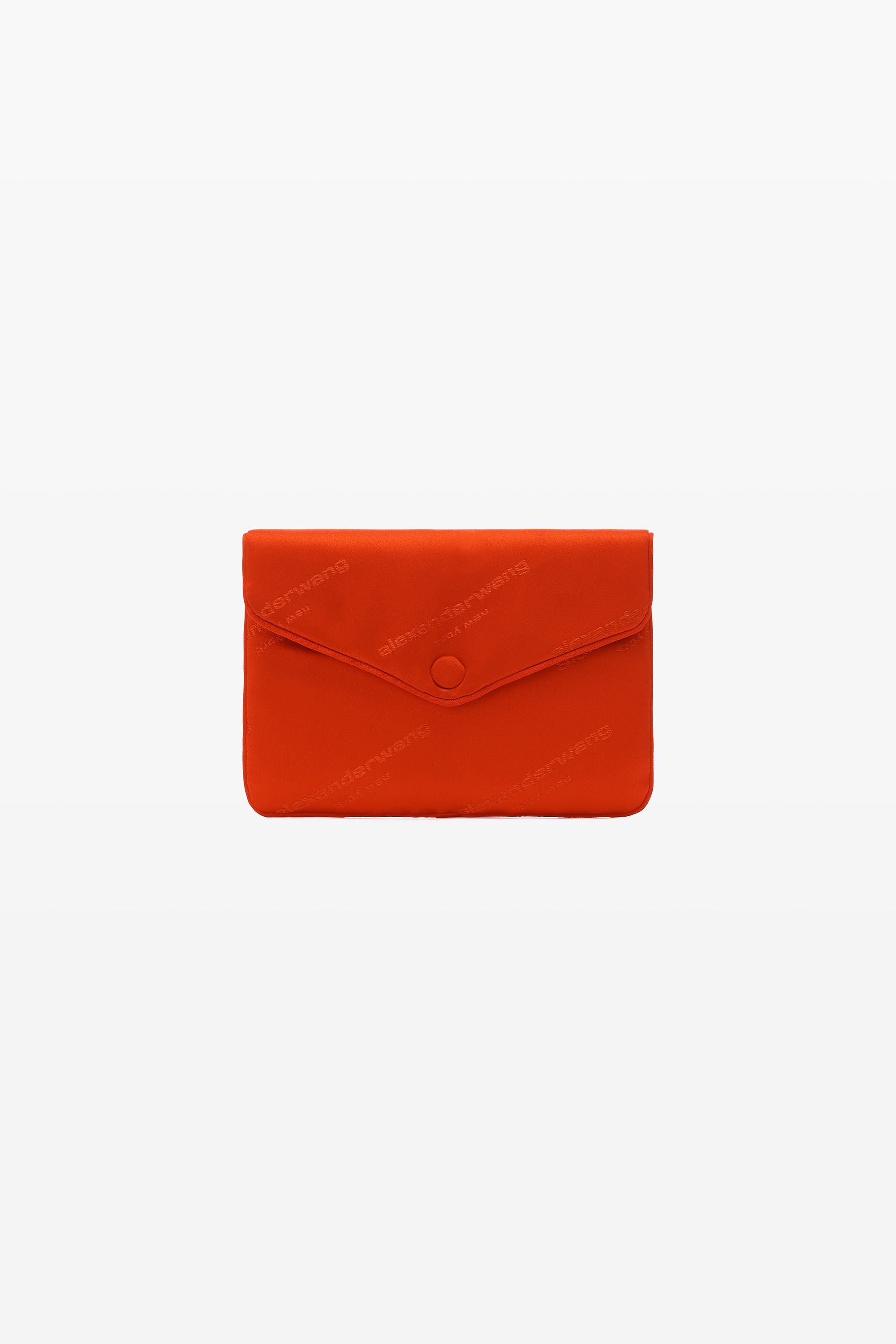 ENVELOPE SMALL POUCH IN JACQUARD SATIN - 1
