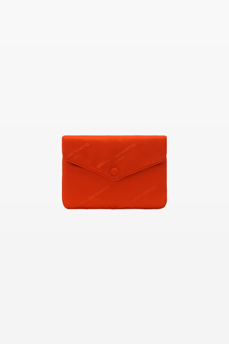 ENVELOPE SMALL POUCH IN JACQUARD SATIN 1