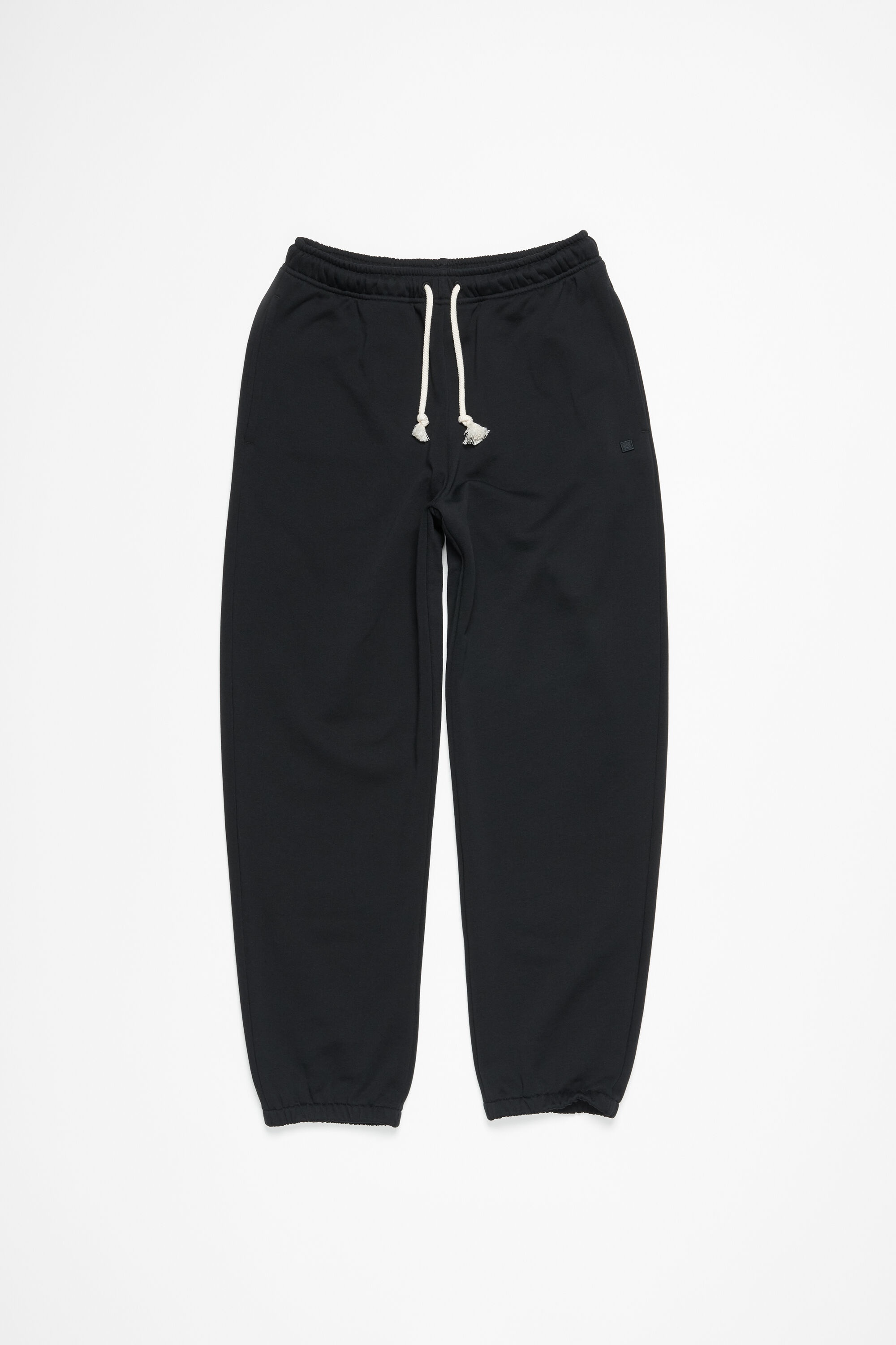 Cotton sweatpants - Black - 1