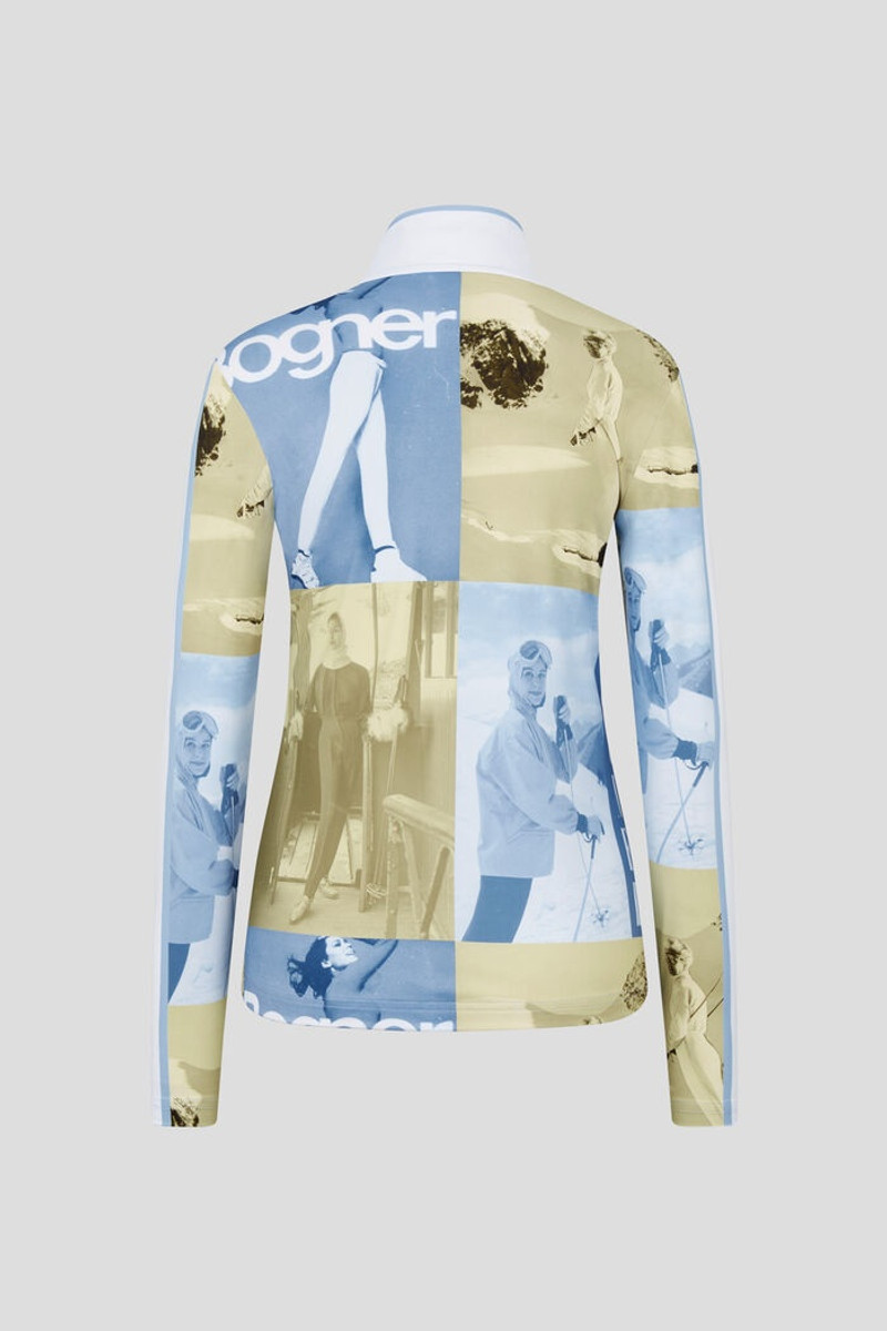 BOGNER Beline First layer in Light blue/Beige outlook