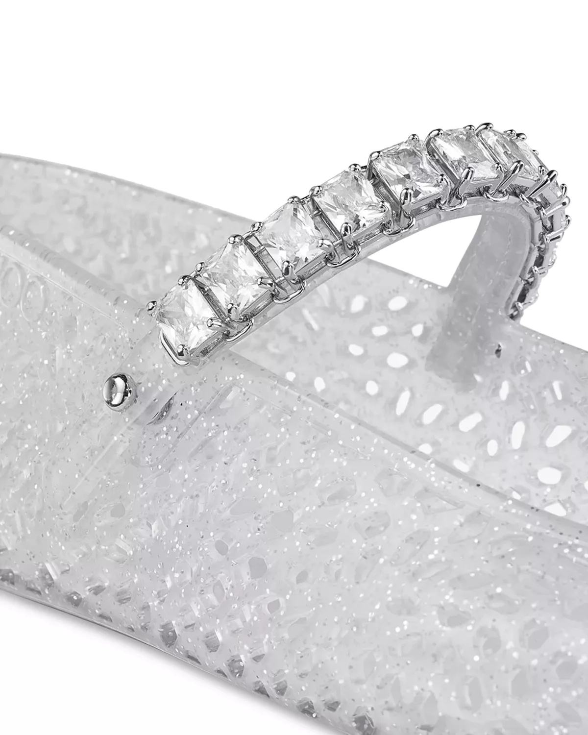 Women's The Jelly Transparent Crystal Ballet Flats - 5