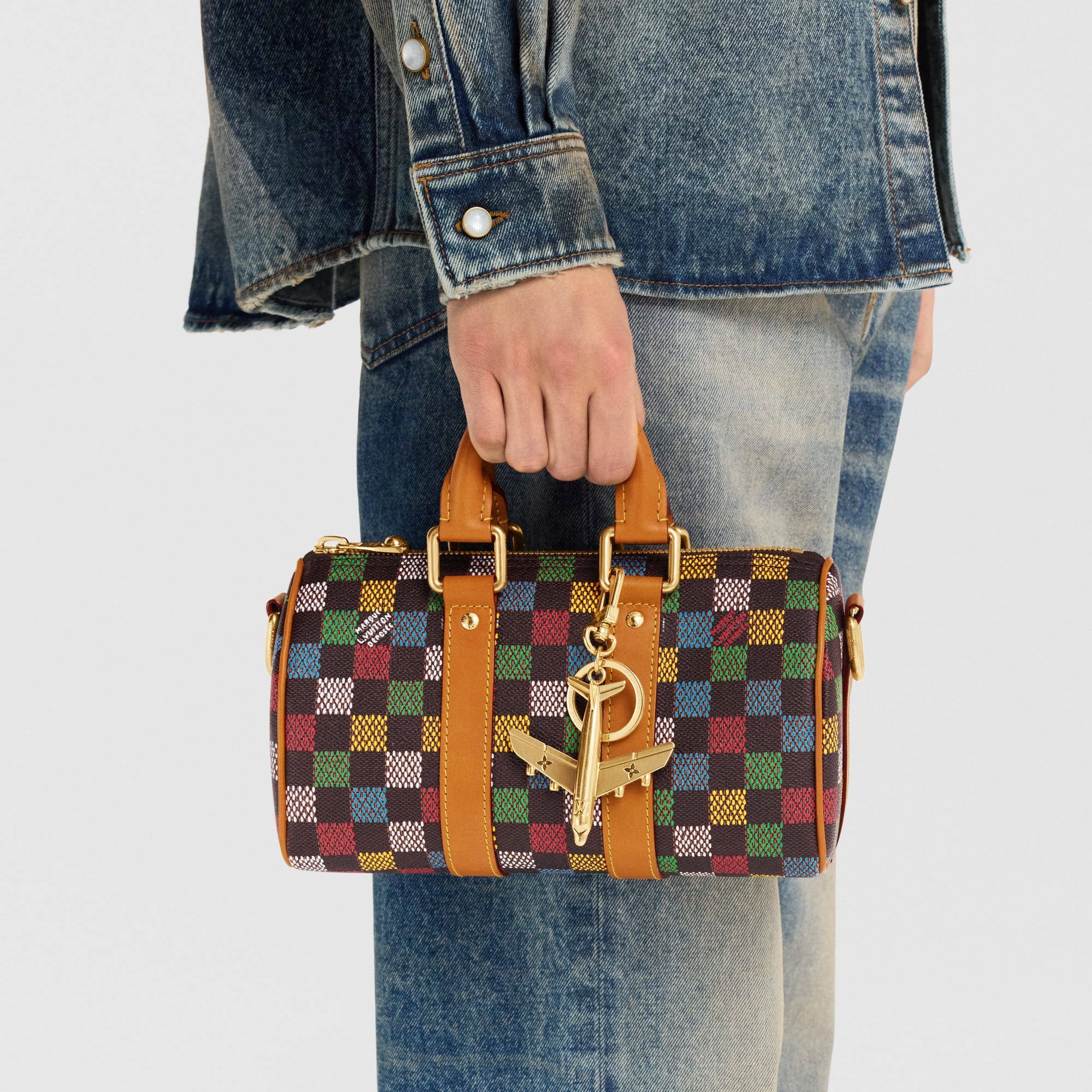LV Plane Key Holder and Bag Charm - 3