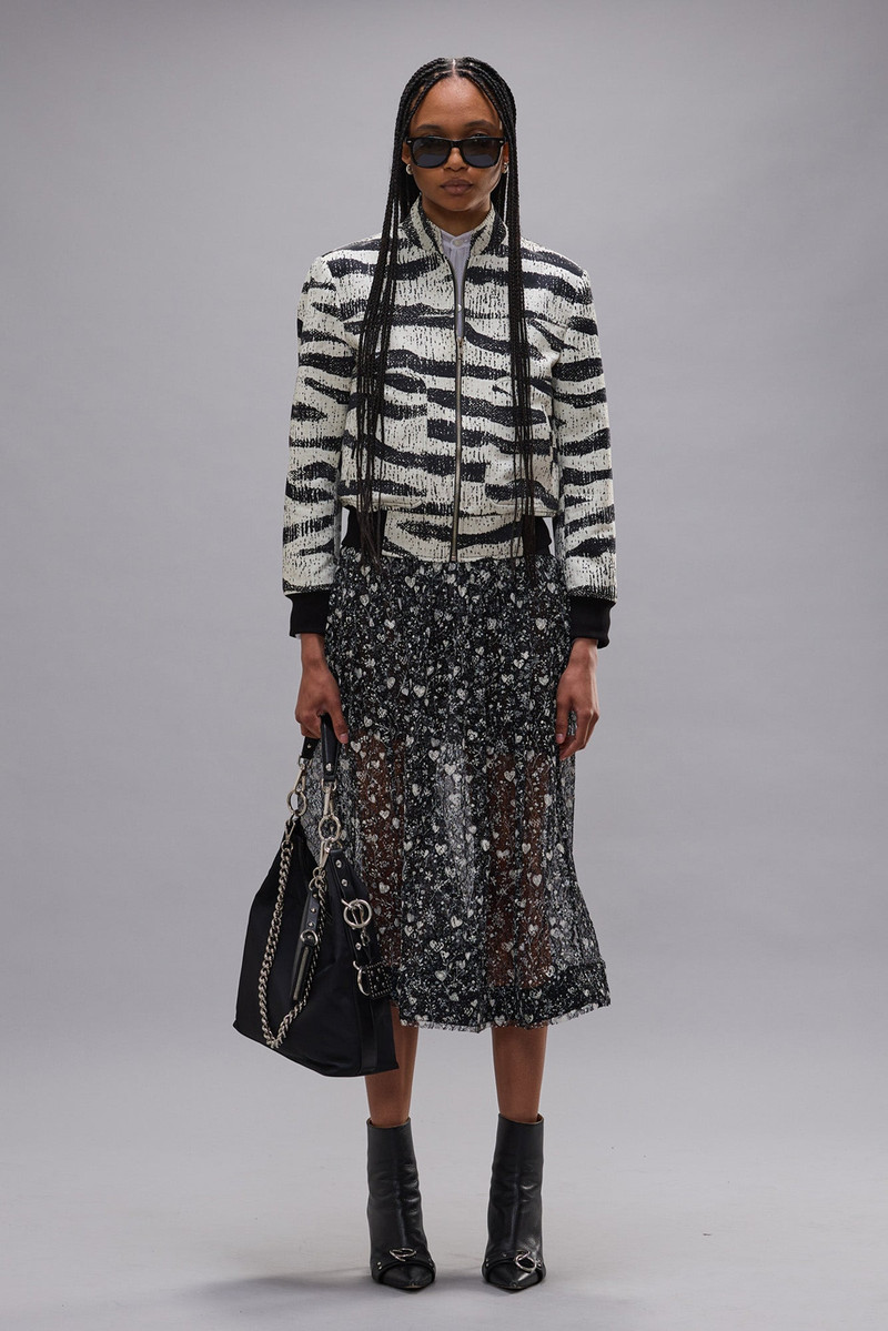 SHRUNKEN JACKET WITH STAND COLLAR 4