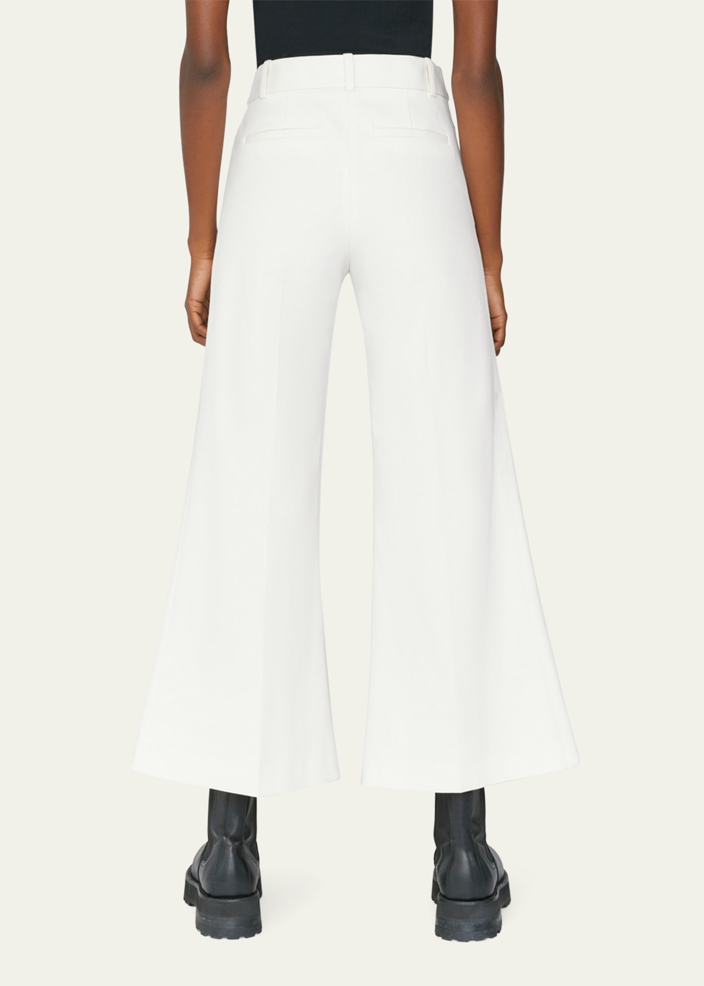 Le Crop Palazzo Trousers - 3
