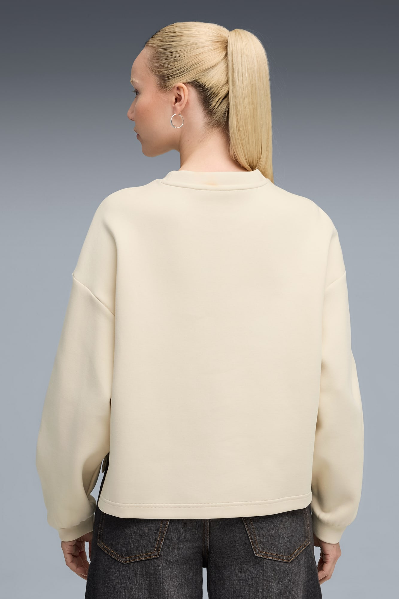 Wardrobe Essentials Oversized Crew Women - 4