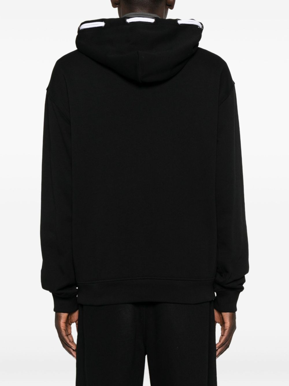embroidered hoodie - 4