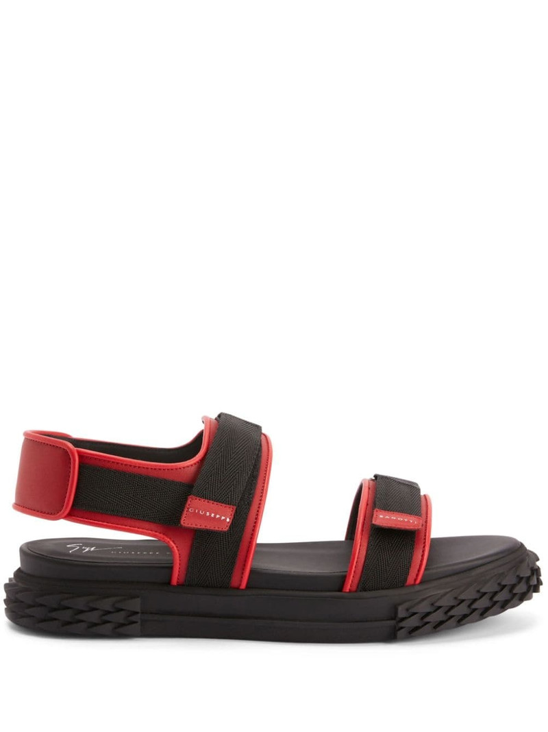 Frankie double-strap sandals 1