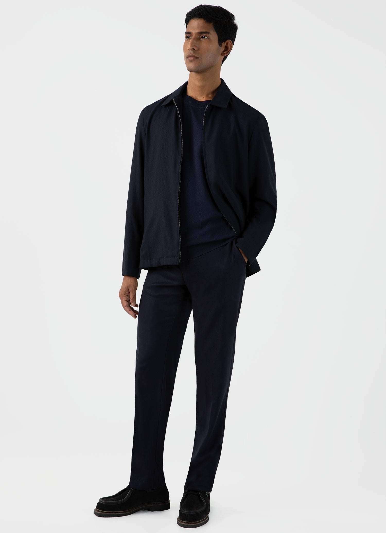 Sea Island Cashmere Crew Neck Jumper - 3