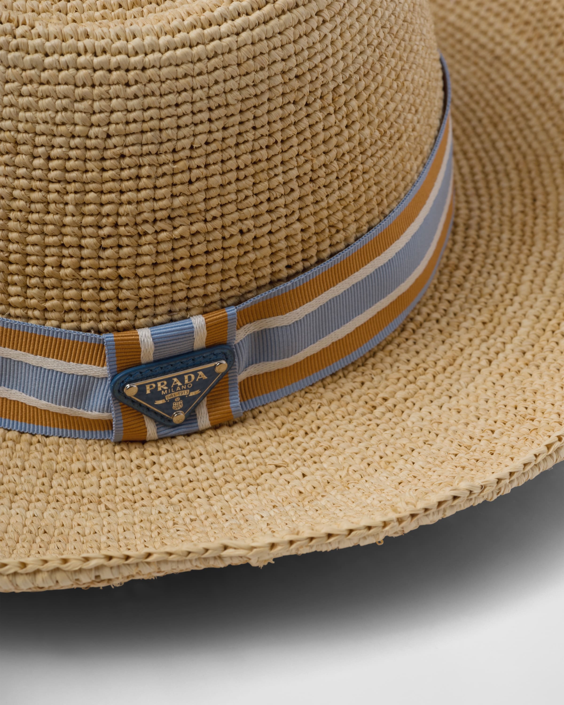 Woven fabric hat - 4