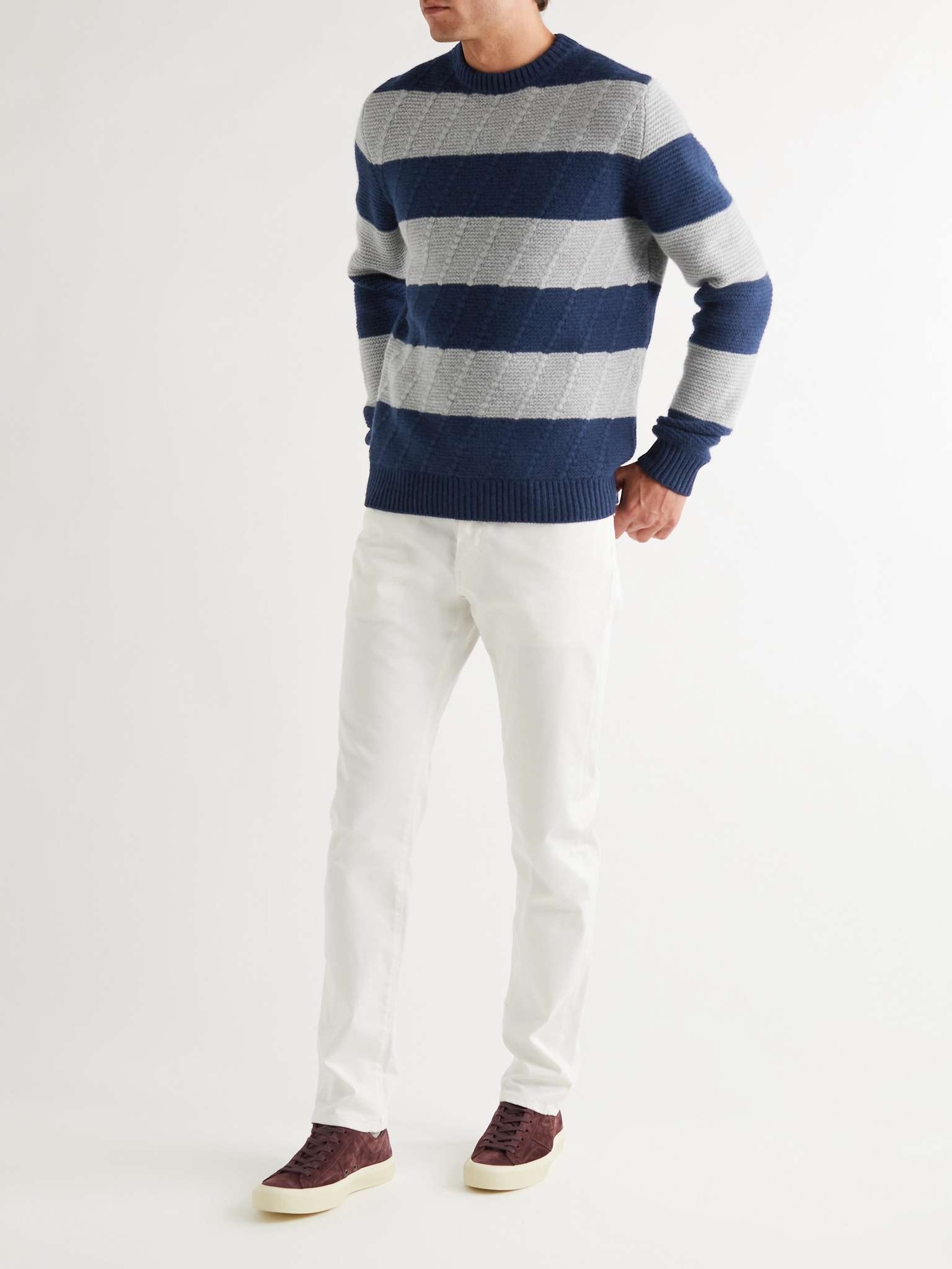 Striped Wool Sweater - 2