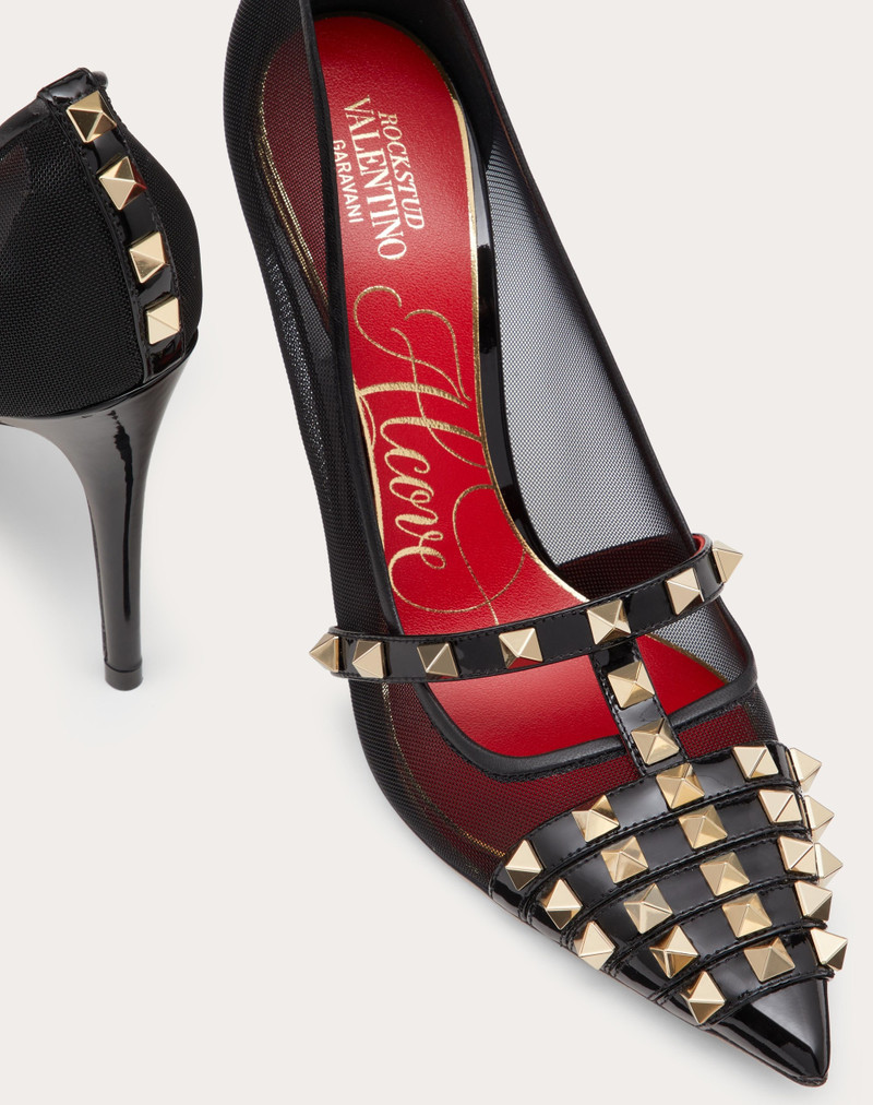 ROCKSTUD PATENT-LEATHER 펌프 100 MM 5