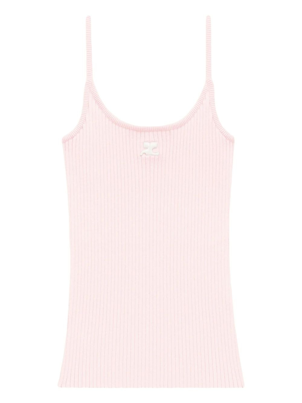 Reedition ribbed tank top - 1